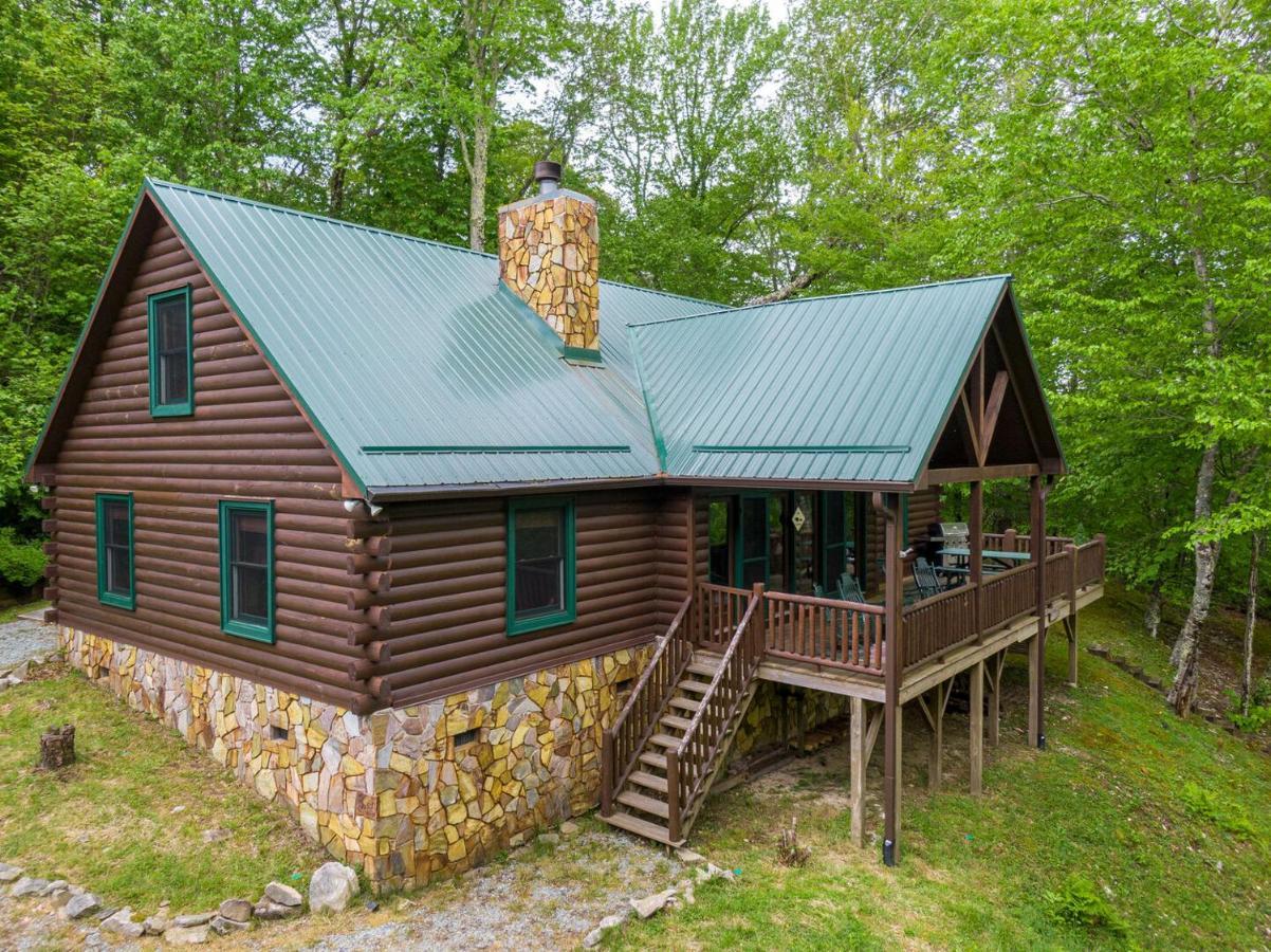 Lucky Bear Cabin Banner Elk Eksteriør bilde